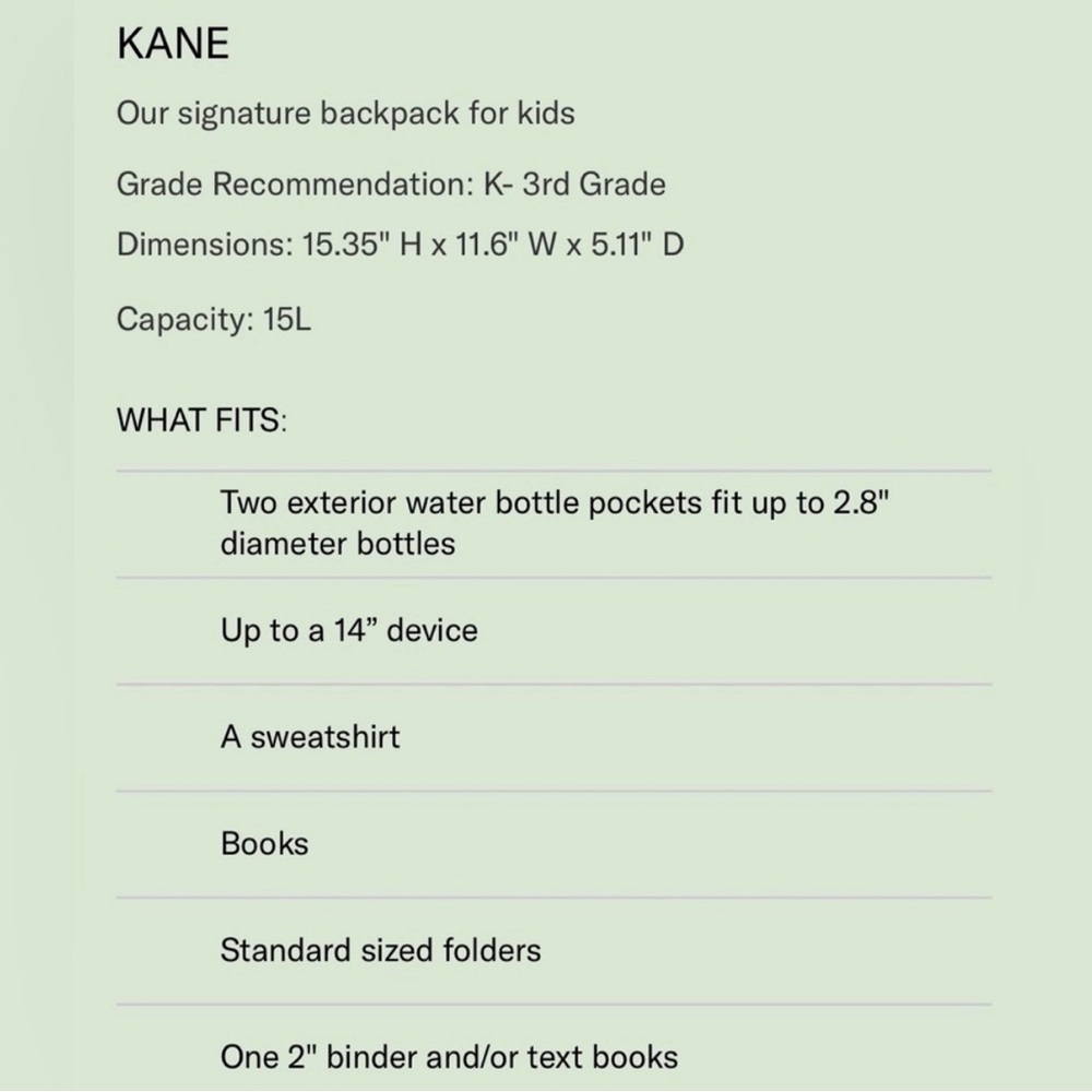 STATE Kids Kane Camo Backpack 15L GUC - Picture 13 of 13